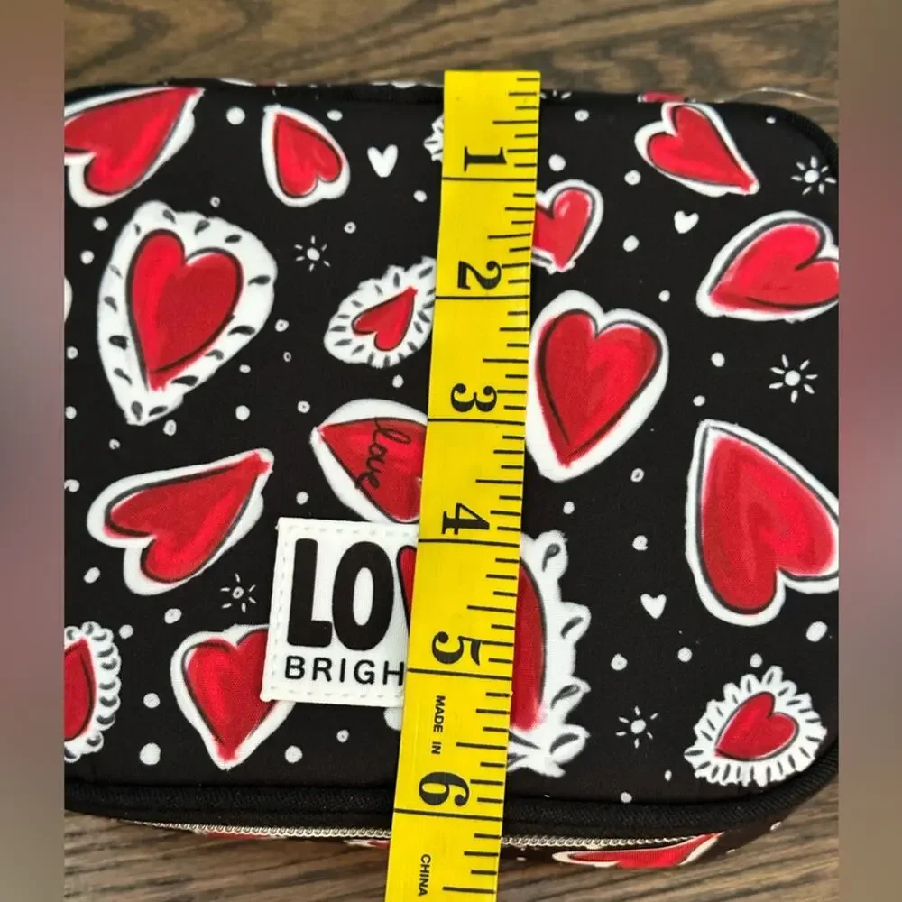 Brighton Hearts A Flutter Travel Jewelry Case NWT - Picture 4 of 8